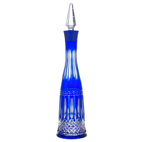 Licoreira Cristal Lapid 68 Azul Escuro