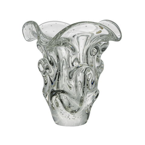 Vaso Murano Scarlet P Cristal