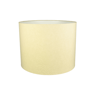 Cupula Abajur Cilindrica 30x20cm Cru Natural