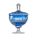 Compoteira de Cristal Lapid 15 Azul Claro