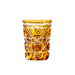 Copo de Cristal Lapidado 95 P/Licor 75ml Amarelo