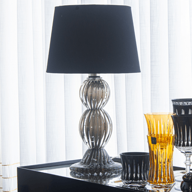 Abajur Murano Belize Onix com Ouro 24k