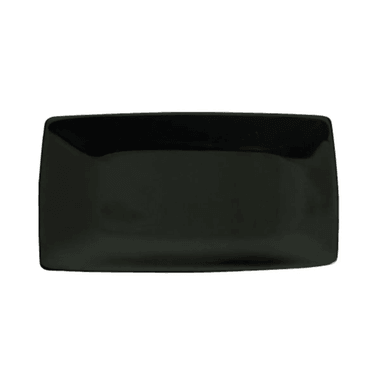 Travessa de Porcelana Oriental 30cm Preto