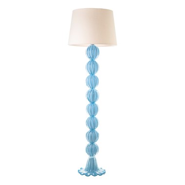 Abajur Murano de Chão Joli Azul Bebe