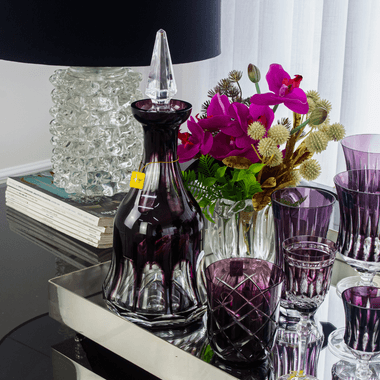 Licoreira Cristal Lapid 55 Ametista