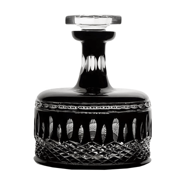 Garrafa P/ Whisky de Cristal 1200ml Lapidado 68 Preto