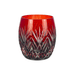 Copo Cristal Lapidado 46 P/Whisky Pineapple Vermelho