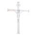 Crucifixo  Murano Cristal com Ouro 24k