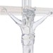 Crucifixo  Murano Cristal com Ouro 24k