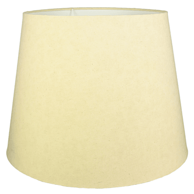 Cupula Abajur Cônica 40x30cm Cru Natural