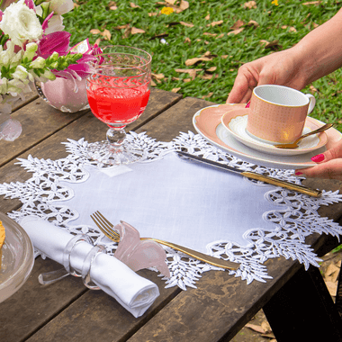 Jogo Americano Redondo Camilla Avulso