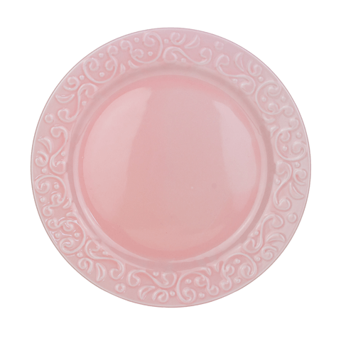 Prato Sobremesa de Porcelana Helena Rosa
