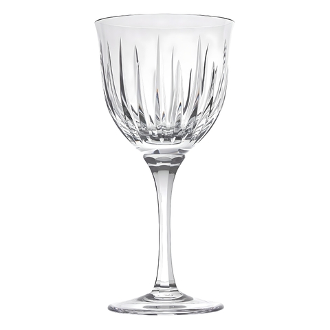 Taça de Cristal Lapidado 66 P/Agua Incolor