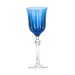 Taça 37 Cristal Lapidado 66 Vinho Tinto Azul Claro 350ml