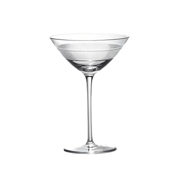 Taça Cristal Lapidado P/ Martini Country Club 280ml