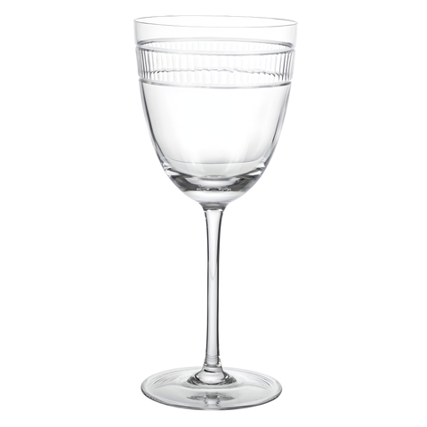 Taça Cristal Lapidado P/água Country Club 500ml