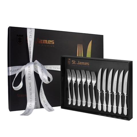 Kit 12 Peças P/Churrasco Aço Inox Serenity St James