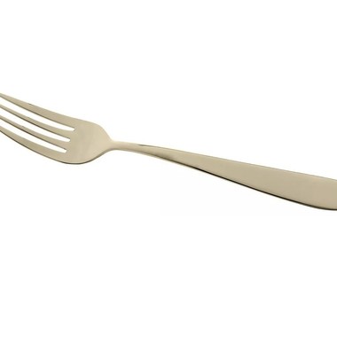 Faqueiro 30 Peças de Aço Inox Pisa Dourado Fosco