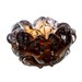Cachepot de Murano Brunet Garnet