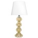 Abajur Murano Versailles Cristal C/Ouro 24k