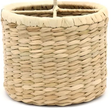 Porta Talher Fibras Naturais Redondo