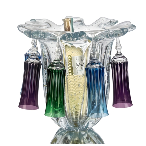 Champanheira de Murano Cristal