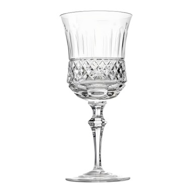 Taça Cristal Lapidado 69 P/Vinho Tinto Incolor Mozart 340ml