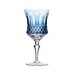 Taça Cristal Lapidado 69 P/Vinho Tinto Azul Claro Mozart 340ml