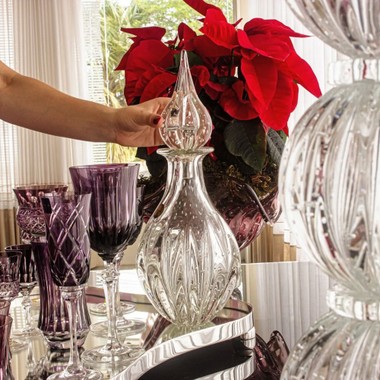 Garrafa Murano Licoreira Cristal