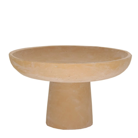 Centro de Mesa Cimento com Pé Terroso Médio