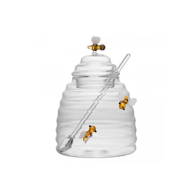 Açucareiro de Vidro Lovely Bee