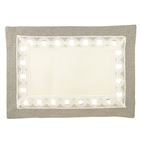 Jogo Americano Retangular Avulso Margot