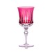 Taça Cristal Lapidado 66 P/água Rosa 360ml