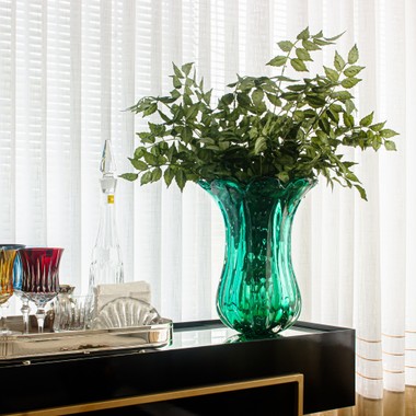 Vaso Murano Everest G Verde Folha