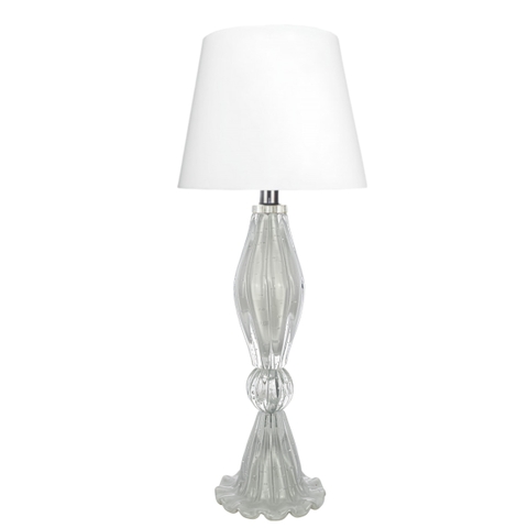 Abajur Murano Nilo Quartzo Perola