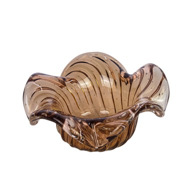 Cachepot Murano Bompietro Garnet