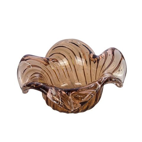 Cachepot Murano Bompietro Garnet