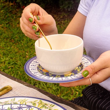 Xicara e Pires Limone