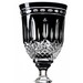 Taça Cristal Lapidado 68 P/Agua Preto Mozart 350ml