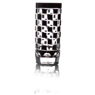 Copo Cristal Lapidado Cuba Libre Mozart 420ml Preto