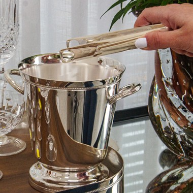 Pegador de Gelo Prata Pequeno St James