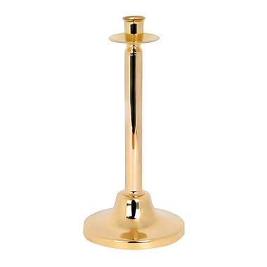 Castiçal Ouro 24k Bloom St James