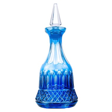 Licoreira Cristal Lapid 69 Azul Claro