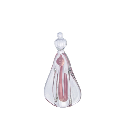 Imagem Murano Mini Santa Nossa Senhora Jade Rosa