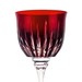 Taça de Cristal Lapidado 66 P/Vinho Tinto Vermelho