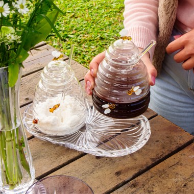 Meleira de Vidro Lovely Bee