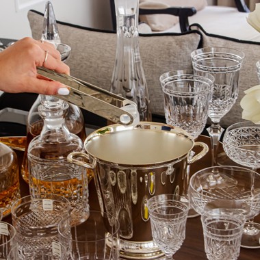 Pegador de Gelo Prata Grande St James