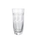 Copo de Cristal Lapidado 17 Long Drink Incolor 350ml