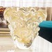 Vaso Murano Traun Cristal com Ouro 24k