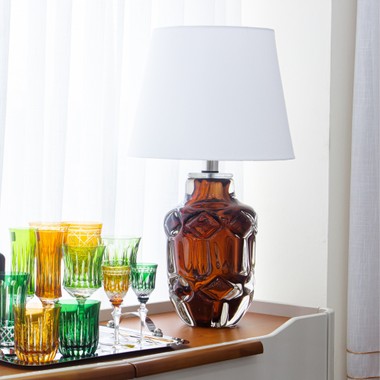 Abajur Murano Barcelona Garnet